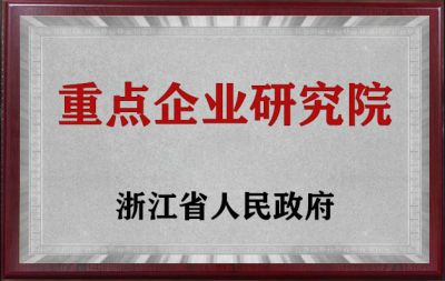 浙江省重点企业研究院